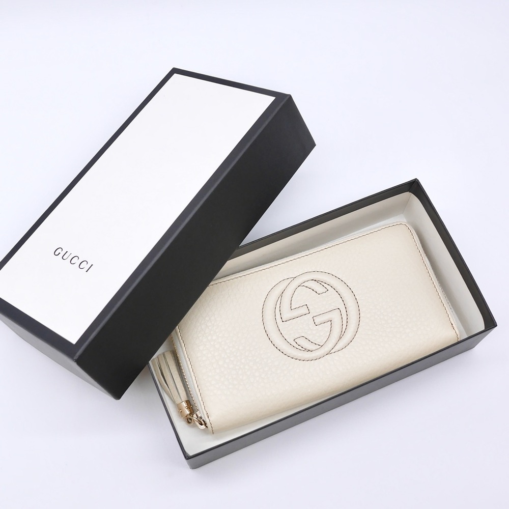 🍓GUCCI Soho Zippy Wallet - Picture 2 of 14